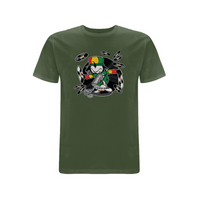 DREADY Spin D Tunez Front print T - Shirt – Rave inspired 90s streetwear, retro fashion from Have a nice day london store 