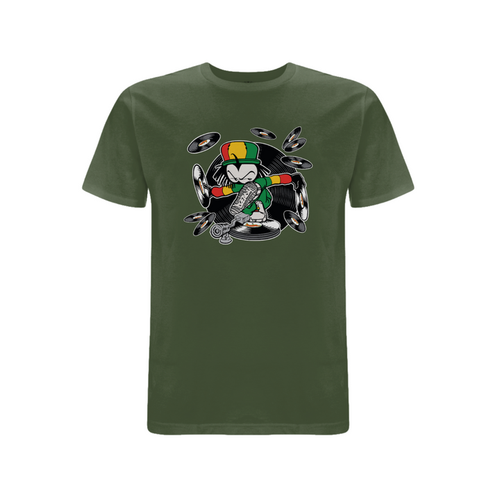 DREADY Spin D Tunez Front print T - Shirt – Rave inspired 90s streetwear, retro fashion from Have a nice day london store 