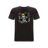 DREADY Spin D Tunez Front print T - Shirt – Rave inspired 90s streetwear, retro fashion from Have a nice day london store 