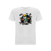 DREADY Spin D Tunez Front print T - Shirt – Rave inspired 90s streetwear, retro fashion from Have a nice day london store 