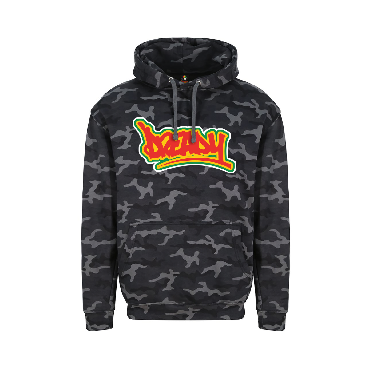DREADY Logo Front Print Hood