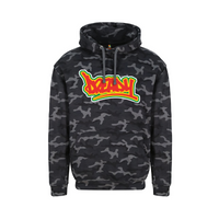 DREADY Logo Front Print Hood – Rave inspired 90s streetwear, retro fashion from Have a nice day london store 