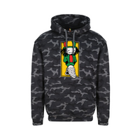 Dready Walking Dread front print Hoody – Rave inspired 90s streetwear, retro fashion from Have a nice day london store 