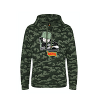 DJ DREADY 90's Classic Logo Front Print Hood – Rave inspired 90s streetwear, retro fashion from Have a nice day london store 