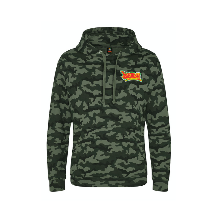 Dready Small Logo front print Hoody – Rave inspired 90s streetwear, retro fashion from Have a nice day london store 