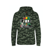Dready Selecta front print hood – Rave inspired 90s streetwear, retro fashion from Have a nice day london store 