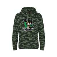DREADY Two Time Front Print Hood – Rave inspired 90s streetwear, retro fashion from Have a nice day london store 
