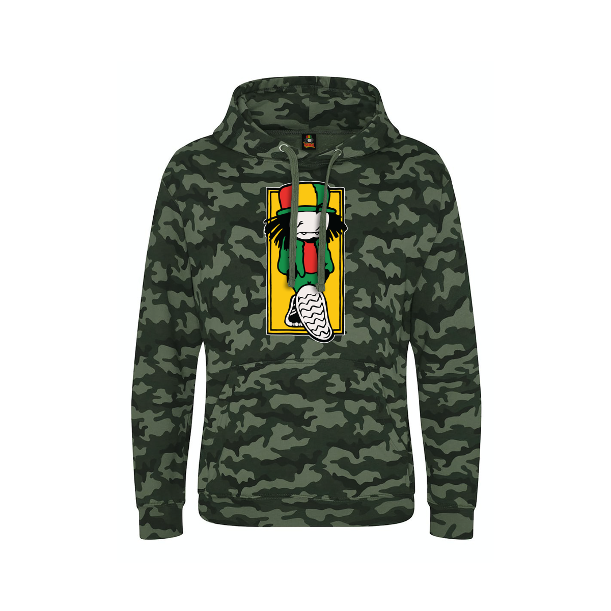 Dready Walking Dread front print Hoody – Rave inspired 90s streetwear, retro fashion from Have a nice day london store 