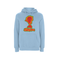 Sista Silhouette Front Print Hood – Rave inspired 90s streetwear, retro fashion from Have a nice day london store 