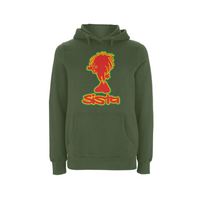 Sista Silhouette Front Print Hood – Rave inspired 90s streetwear, retro fashion from Have a nice day london store 
