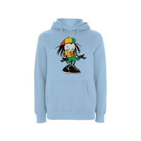 Sista Manners Front Print Hood – Rave inspired 90s streetwear, retro fashion from Have a nice day london store 