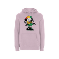Sista Manners Front Print Hood – Rave inspired 90s streetwear, retro fashion from Have a nice day london store 