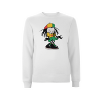 Sista Manners Front Print Sweathshirt – Rave inspired 90s streetwear, retro fashion from Have a nice day london store 