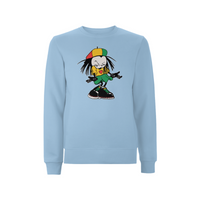 Sista Manners Front Print Sweathshirt – Rave inspired 90s streetwear, retro fashion from Have a nice day london store 