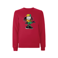 Sista Manners Front Print Sweathshirt – Rave inspired 90s streetwear, retro fashion from Have a nice day london store 