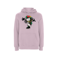 Sista Stamp Front Print Hood – Rave inspired 90s streetwear, retro fashion from Have a nice day london store 