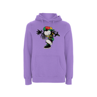 Sista Stamp Front Print Hood – Rave inspired 90s streetwear, retro fashion from Have a nice day london store 