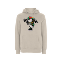 Sista Stamp Front Print Hood – Rave inspired 90s streetwear, retro fashion from Have a nice day london store 