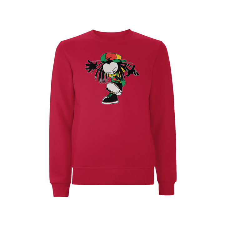 Sista Stamp Front Print Sweathshirt – Rave inspired 90s streetwear, retro fashion from Have a nice day london store 