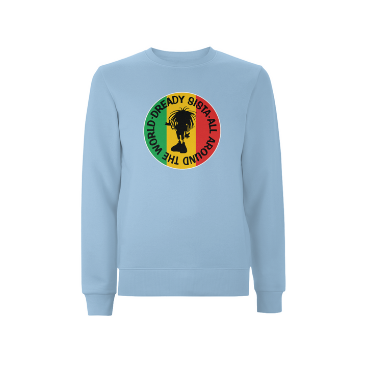 Sista Global Front Print Sweathshirt – Rave inspired 90s streetwear, retro fashion from Have a nice day london store 