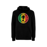 Sista Global Front Print Hood – Rave inspired 90s streetwear, retro fashion from Have a nice day london store 