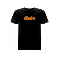 Sista Large logo front print t-shirt – Rave inspired 90s streetwear, retro fashion from Have a nice day london store 