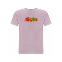 Sista Large logo front print t-shirt – Rave inspired 90s streetwear, retro fashion from Have a nice day london store 