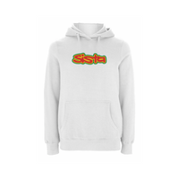 Sista Large Logo Front Print Hood – Rave inspired 90s streetwear, retro fashion from Have a nice day london store 