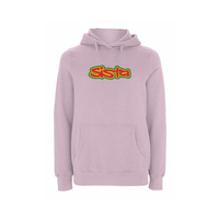 Sista Large Logo Front Print Hood – Rave inspired 90s streetwear, retro fashion from Have a nice day london store 