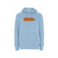 Sista Large Logo Front Print Hood – Rave inspired 90s streetwear, retro fashion from Have a nice day london store 