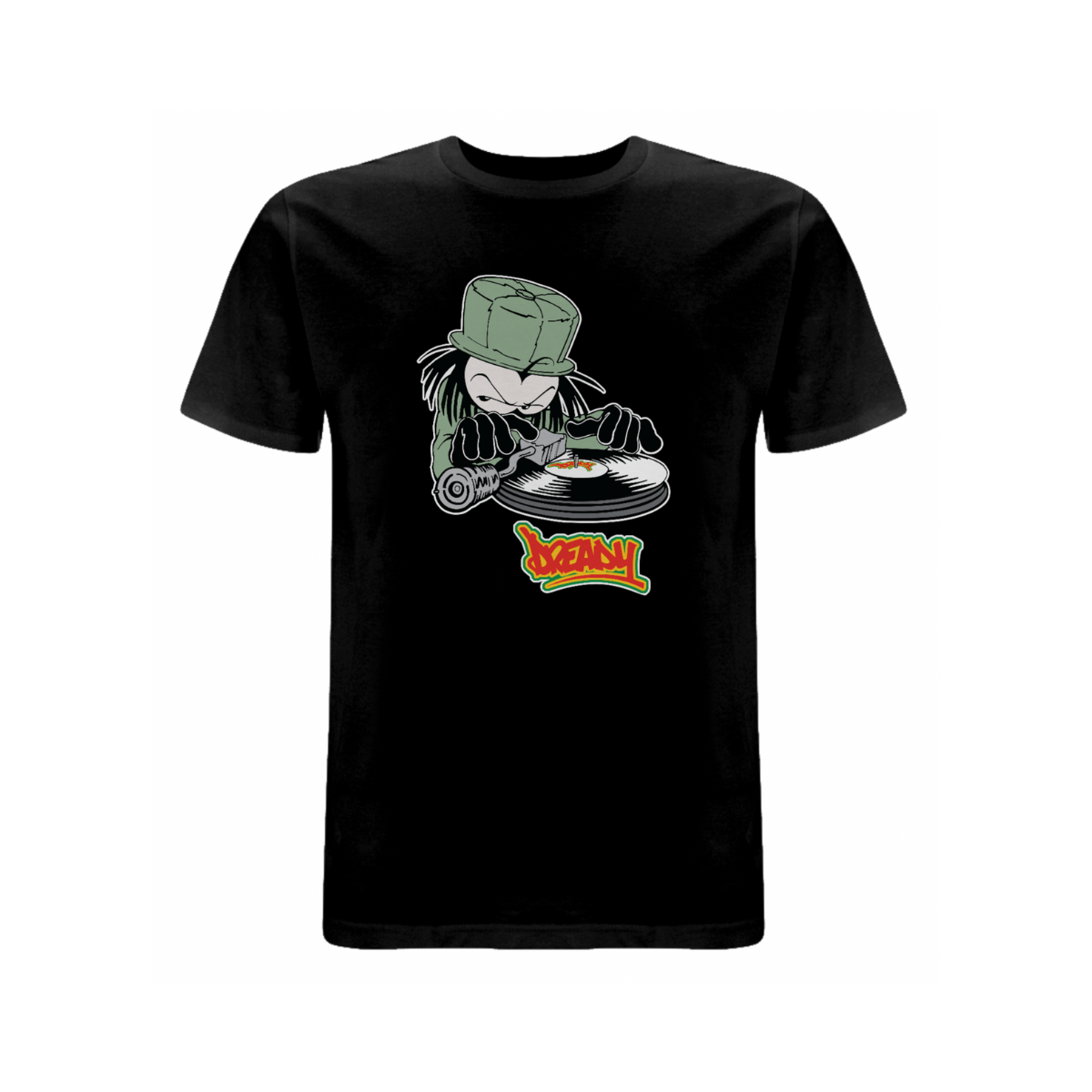 DJ DREADY Front print T - Shirt
