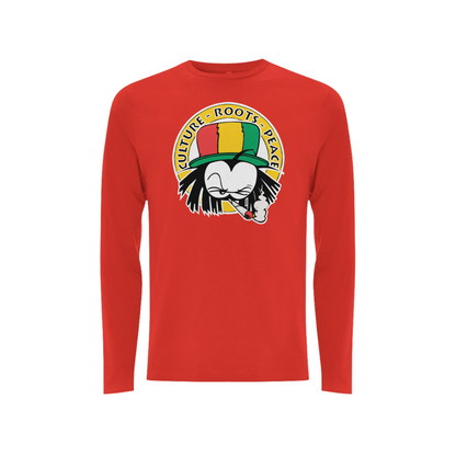 Dready Culture Roots & Peace Front Print Long Sleeves