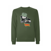 DJ DREADY - 90's Classic Logo  Front Print Sweatshirt – Rave inspired 90s streetwear, retro fashion from Have a nice day london store 