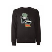 DJ DREADY - 90's Classic Logo  Front Print Sweatshirt – Rave inspired 90s streetwear, retro fashion from Have a nice day london store 