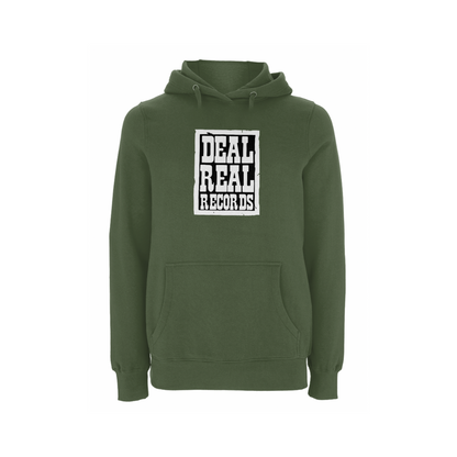 Handspun Records Deal Real Front Print Hood
