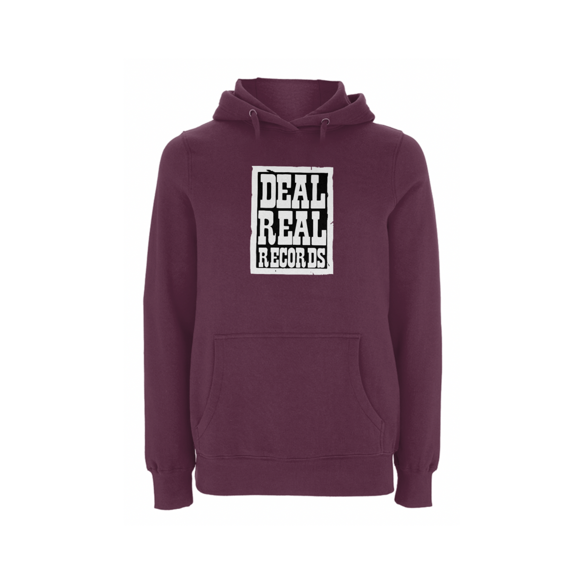 Handspun Records Deal Real Front Print Hood