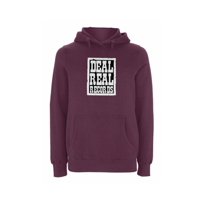 Handspun Records Deal Real Front Print Hood
