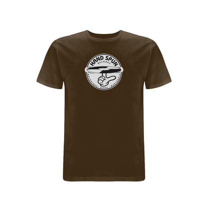 Handspun Records Classic Front Print - Logo Tee