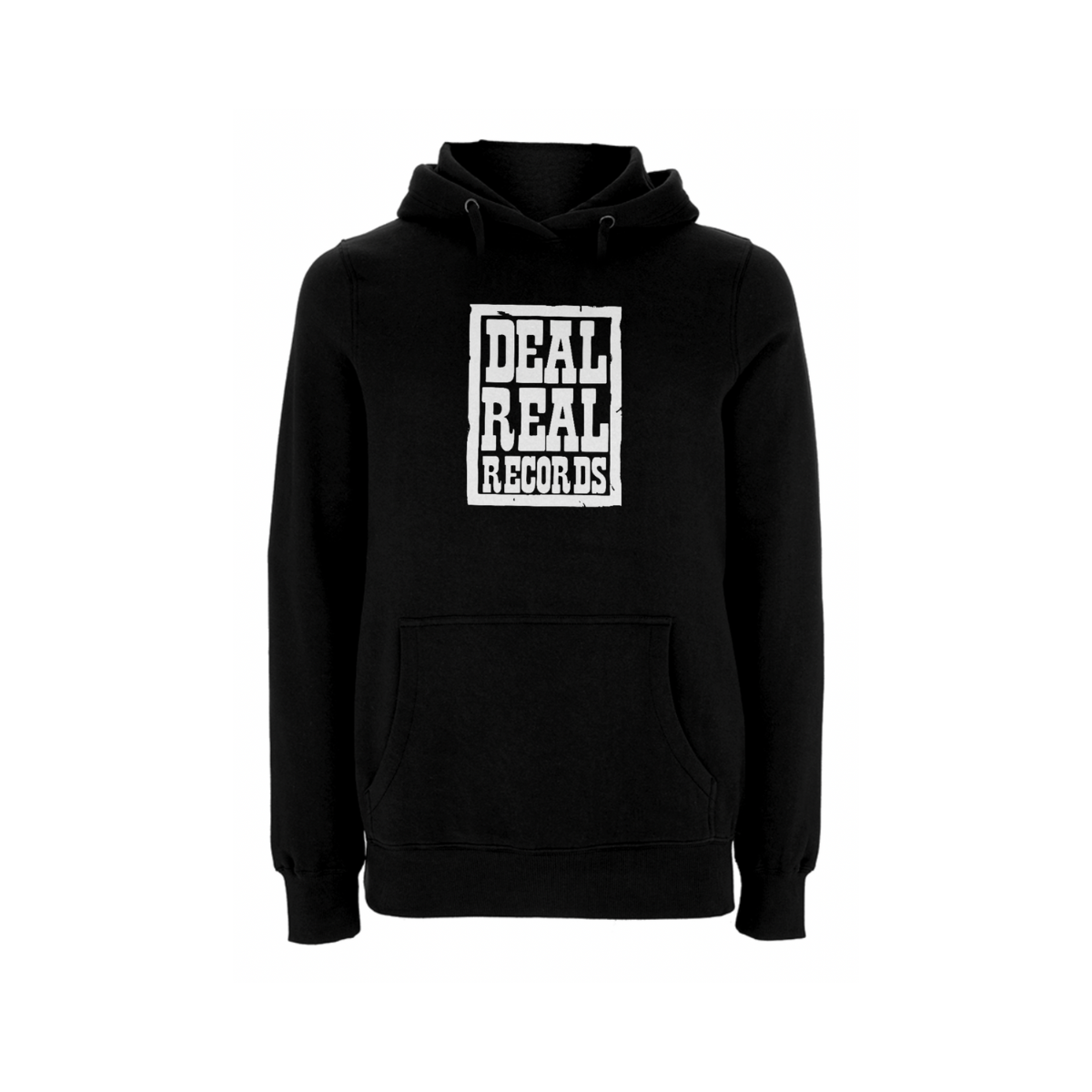 Handspun Records Deal Real Front Print Hood