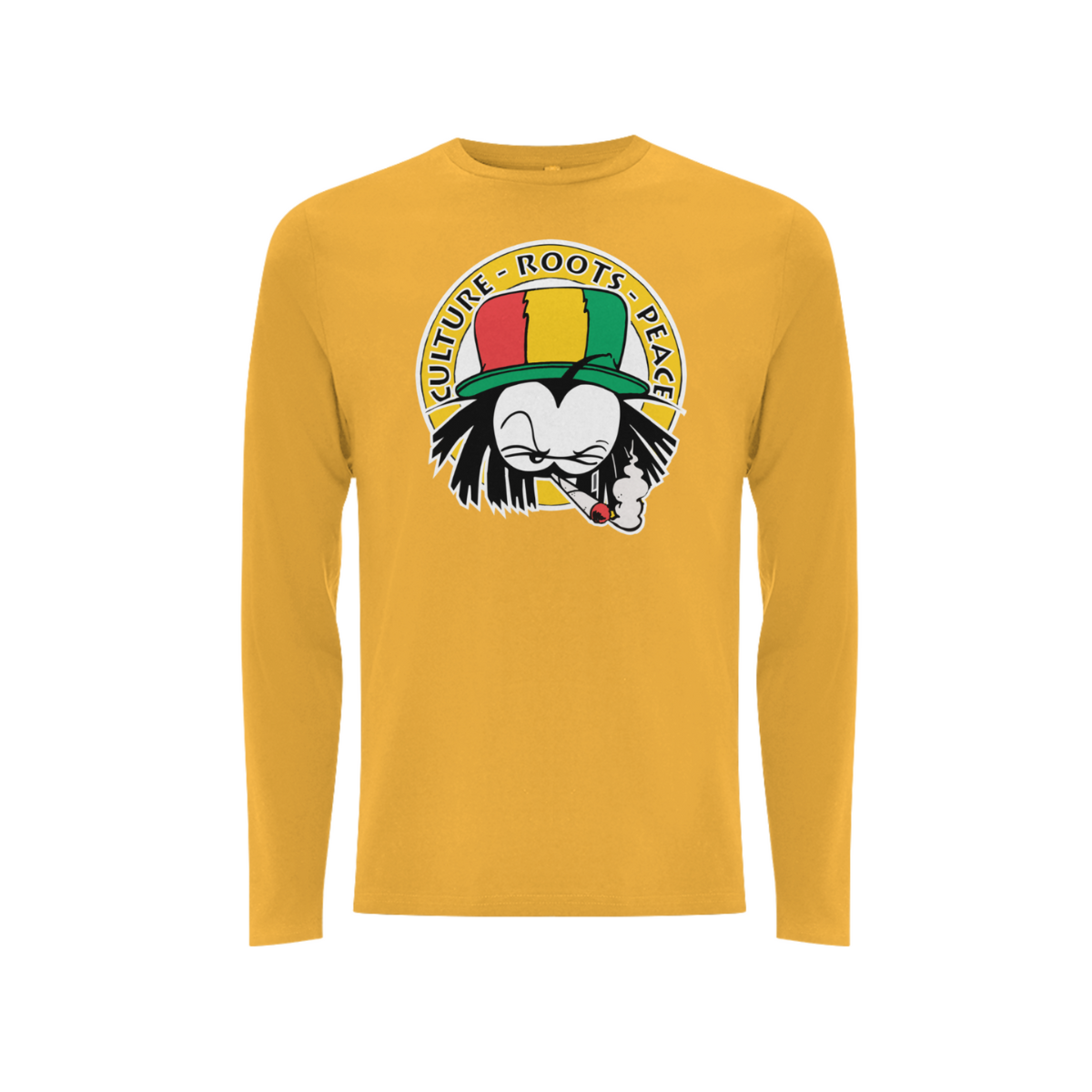 Dready Culture Roots & Peace Front Print Long Sleeves