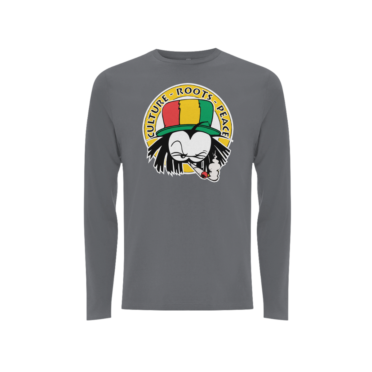 Dready Culture Roots & Peace Front Print Long Sleeves