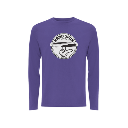 Handspun Records Front Print - Long Sleeve Tee
