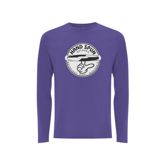 Handspun Records Front Print - Long Sleeve Tee