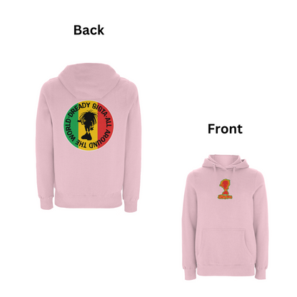 Global Sista front & Back Print Hoodie