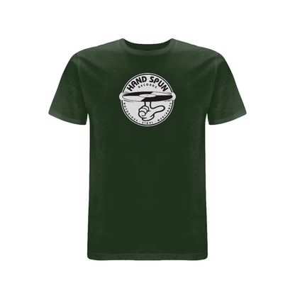 Handspun Records Classic Front Print - Logo Tee