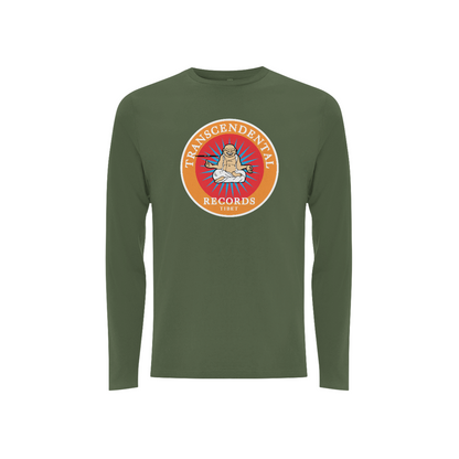 Handspun Records Front Print Transcendental Logo - Long Sleeve Tee