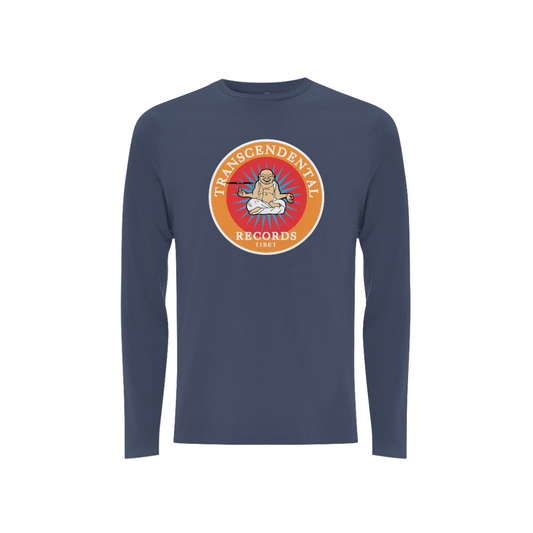 Handspun Records Front Print Transcendental Logo - Long Sleeve Tee