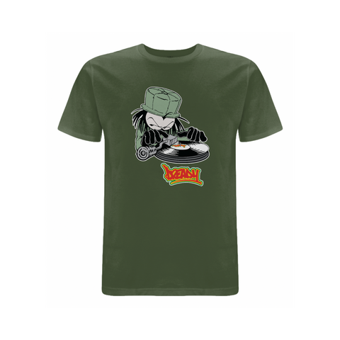 DJ DREADY Front print T - Shirt – Rave inspired 90s streetwear, retro fashion from Have a nice day london store 