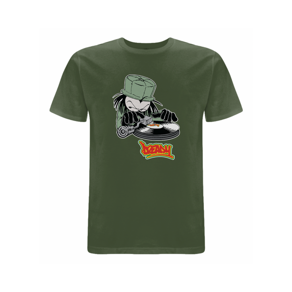DJ DREADY Front print T - Shirt – Rave inspired 90s streetwear, retro fashion from Have a nice day london store 