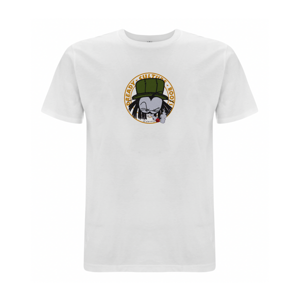Dready Embroidered Old Skool T-Shirt – Rave inspired 90s streetwear, retro fashion from Have a nice day london store 